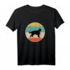 Gordon Setter Hund Geschenk Langarmshirt - Retro Vintage Design, ideales Geburtstags- & Weihnachtsgeschenk für Hundeliebhaber