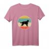 Gordon Setter Hund Geschenk Langarmshirt - Retro Vintage Design, ideales Geburtstags- & Weihnachtsgeschenk für Hundeliebhaber