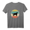 Gordon Setter Hund Geschenk Langarmshirt - Retro Vintage Design, ideales Geburtstags- & Weihnachtsgeschenk für Hundeliebhaber