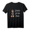Lustiges Gordon Setter Hund T-Shirt – Witziges Hunde Geschenk für Frauchen, Damen & Kinder zum Geburtstag & Weihnachten