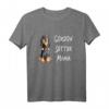 Lustiges Gordon Setter Hund T-Shirt – Witziges Hunde Geschenk für Frauchen, Damen & Kinder zum Geburtstag & Weihnachten
