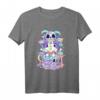 Kawaii Pastell Goth Niedliches und Unheimliches Hasen T-Shirt – Perfekt für Halloween, Ostern & Gothic Anime Fans
