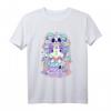 Kawaii Pastell Goth Niedliches und Unheimliches Hasen T-Shirt – Perfekt für Halloween, Ostern & Gothic Anime Fans
