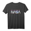 70er 80er Jahre Retro NASA Wurm Logo T-Shirt – Vintage Space Design, perfekt für Sci-Fi Fans, Astronauten & Weltraum-Enthusiasten