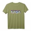 70er 80er Jahre Retro NASA Wurm Logo T-Shirt – Vintage Space Design, perfekt für Sci-Fi Fans, Astronauten & Weltraum-Enthusiasten