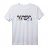 70er 80er Jahre Retro NASA Wurm Logo T-Shirt – Vintage Space Design, perfekt für Sci-Fi Fans, Astronauten & Weltraum-Enthusiasten