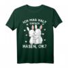Ich mag halt Hasen Kaninchen Hase Kinder Damen Mädchen T-Shirt - Niedliches Tierdesign als Geschenk für Tierliebhaber, Kinder und Damen