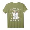 Ich mag halt Hasen Kaninchen Hase Kinder Damen Mädchen T-Shirt - Niedliches Tierdesign als Geschenk für Tierliebhaber, Kinder und Damen