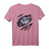 Russische blaue Katze in mir - Lustiges Katzendesign T-Shirt für Geburtstag, Weihnachten & Katzenliebhaber