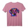 Dackel Pop Art Porträt Bunte Kunst für Hundebesitzer - Perfektes Geschenk für Hundeliebhaber, Herrchen und Frauchen