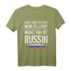 Russische Frau | Russin Shirt | Lustiges Russland Geschenk mit Flagge für Männer - Perfekt für russische Partner oder Freunde