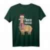 Lustiges Lama-Weihnachtst-Shirt mit Vlies Feliz Navidad - Perfekt für Festlichkeiten, Dekorationen & Weihnachtsfeiern
