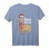 Lustiges Lama-Weihnachtst-Shirt mit Vlies Feliz Navidad - Perfekt für Festlichkeiten, Dekorationen & Weihnachtsfeiern