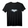 Batman Dark Knight Rises Cracked Bat Logo T-Shirt - Official Licensed Superhero Tee for Fans, Kids & Adults