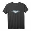 Batman Dark Knight Rises Cracked Bat Logo T-Shirt - Official Licensed Superhero Tee for Fans, Kids & Adults