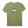 Batman Dark Knight Rises Cracked Bat Logo T-Shirt - Official Licensed Superhero Tee for Fans, Kids & Adults