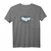Batman Dark Knight Rises Cracked Bat Logo T-Shirt - Official Licensed Superhero Tee for Fans, Kids & Adults