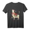 Faultier & Alpaka Weihnachten Schlafshirt Xmas Geschenk – Lustiges Lama Pyjama für die ganze Familie als Weihnachtsgeschenk