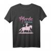 Pferde Mädchen T-Shirt mit Pferdemotiv – Süße Geschenkidee für Reit- und Pony-Liebhaberinnen zum Geburtstag, Ausritt oder im Reitverein