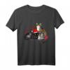 Fröhliche Weihnachten sorbisch Katzen T-Shirt – Festliches Tiermotiv für Katzenliebhaber und Sorbische Kulturfans