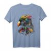 Papagei Bunt Polygon Tier Druck Kunst T-Shirt – Farbenfrohes Tiermotiv für Tierliebhaber, Freunde & Familie