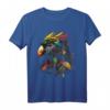 Papagei Bunt Polygon Tier Druck Kunst T-Shirt – Farbenfrohes Tiermotiv für Tierliebhaber, Freunde & Familie