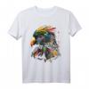 Papagei Bunt Polygon Tier Druck Kunst T-Shirt – Farbenfrohes Tiermotiv für Tierliebhaber, Freunde & Familie