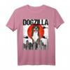 Lustiges japanisches Dogzilla & Schweizer Sennenhund T-Shirt – Vintage Hundemotiv für Hundeliebhaber & Gassigeher