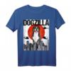 Lustiges japanisches Dogzilla & Schweizer Sennenhund T-Shirt – Vintage Hundemotiv für Hundeliebhaber & Gassigeher