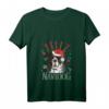 Damen Feliz Navidog Großer Schweizer Sennenhund Weihnachts-Hund T-Shirt mit V-Ausschnitt – Lustiges Ugly Christmas Outfit für Hundeliebhaber