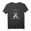 Großer Schweizer Sennenhund T-Shirt - Lustiges Hunde Fan Geschenk für Herrchen, Frauchen und Hundeliebhaber