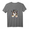 Großer Schweizer Sennenhund Comic T-Shirt – Lustiges Hundedesign für Hundeliebhaber, Freunde & Familie, ideales Geschenk zu Geburtstag & Weihnachten