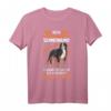 Großer Schweizer Sennenhund Schnarcht T-Shirt – Lustiges Hundemotiv für Hundebesitzer & Züchter