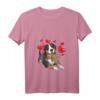 Damen Schweizer Sennenhund T-Shirt mit Kuscheltier - Lustiges Hundemotiv für Hundehalter und Sennenhund Fans