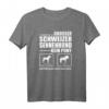 Grosser Schweizer Sennenhund Kein Pony Hundespruch T-Shirt – Lustiges Hundemotiv für Hundeliebhaber und Züchter, Original Wilsigns Design