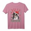 Feliz Navidog Großer Schweizer Sennenhund Weihnachten Hund T-Shirt - Lustiges Ugly Christmas Outfit für Hundeliebhaber und Familien