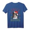 Feliz Navidog Großer Schweizer Sennenhund Weihnachten Hund T-Shirt - Lustiges Ugly Christmas Outfit für Hundeliebhaber und Familien