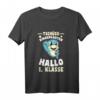 Kinder Einschulung T-Shirt mit Hai Motiv – Perfekt für den ersten Schultag, Abschied vom Kindergarten & Schulanfangsgeschenk