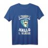 Kinder Einschulung T-Shirt mit Hai Motiv – Perfekt für den ersten Schultag, Abschied vom Kindergarten & Schulanfangsgeschenk