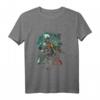 Star Wars Boba Fett Grunge Profile Graphic T-Shirt - Offiziell lizenziertes Star Wars Fan T-Shirt