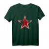 Sowjetische russische Luftwaffe Vintage Retro T-Shirt mit rotem Stern - Militärisches Sammlerstück im Grunge Stil