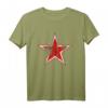 Sowjetische russische Luftwaffe Vintage Retro T-Shirt mit rotem Stern - Militärisches Sammlerstück im Grunge Stil