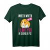Wheek Wheek Means I Love You In Meerschweinchen - Lustiges Tierliebhaber T-Shirt für Meerschweinchen-Fans und Tierfreunde