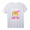Wheek Wheek Means I Love You In Meerschweinchen - Lustiges Tierliebhaber T-Shirt für Meerschweinchen-Fans und Tierfreunde