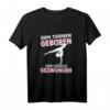 Zum Turnen Geboren - Kunstturnen, Gymnastik & Akrobatik T-Shirt für Mädchen und Frauen, Perfekt als Geschenk für turnende Töchter