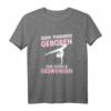 Zum Turnen Geboren - Kunstturnen, Gymnastik & Akrobatik T-Shirt für Mädchen und Frauen, Perfekt als Geschenk für turnende Töchter
