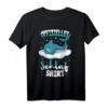 Offizielles Schlafshirt mit Hai-Motiv – Bequemes Bettshirt für Morgenmuffel, Schlafmützen & Hai-Fans, ideales Geschenk für Familie & Freunde