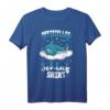 Offizielles Schlafshirt mit Hai-Motiv – Bequemes Bettshirt für Morgenmuffel, Schlafmützen & Hai-Fans, ideales Geschenk für Familie & Freunde
