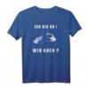 Cooles Diver Motiv 'Bin da, wer noch noch?' mit Cartoon Hai T-Shirt – Perfektes Geschenk für Taucher und Tauchlehrer