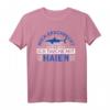 Schnorcheln Ich Tauche Mit Haien Weißer Hai T-Shirt – Perfekt für Taucher, Schnorchler & Haifisch-Liebhaber als Geschenk oder Tauchlehrer Outfit